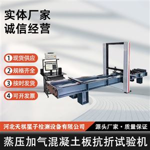 TD11969-3Z 型蒸压加气混凝土板抗折试验机