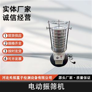 TD-8411型电动振筛机 陶瓷检测设备